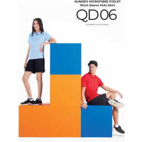 QD06 100% Drifit Polo Shirts (Short Sleeve)